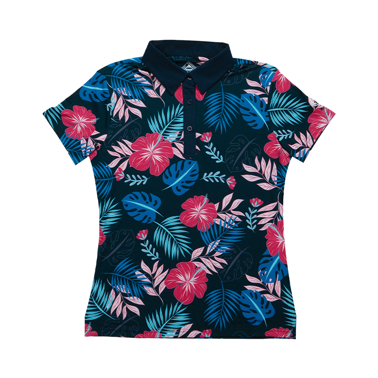 Gutty Prime Women Golf Polo - FW25 (Tropic Blaze)