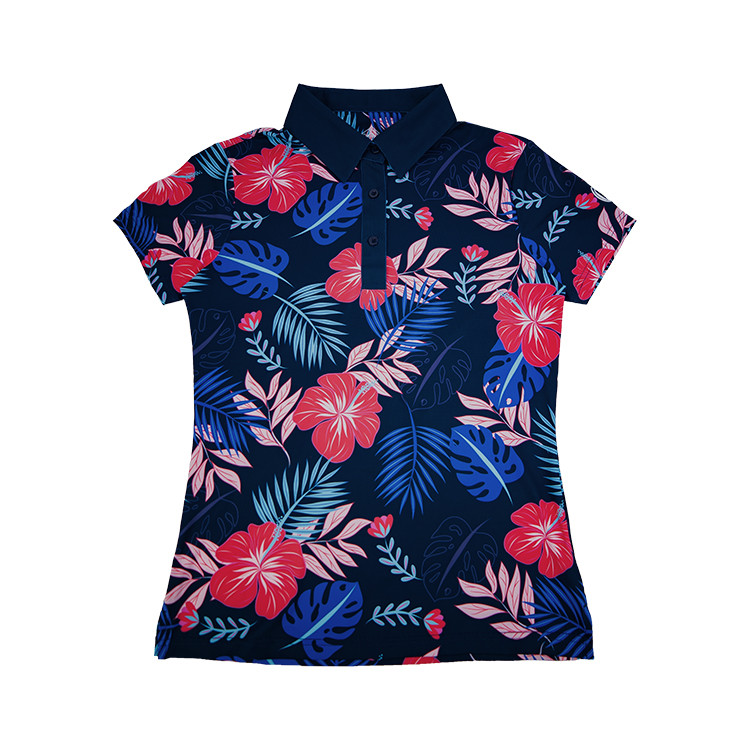 Gutty Prime Women Golf Polo - FW25 (Tropic Blaze)