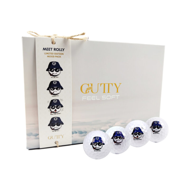 Gutty Feel Soft Golf Ball (Limited Edition) - Meet Rolly - Mood Pack