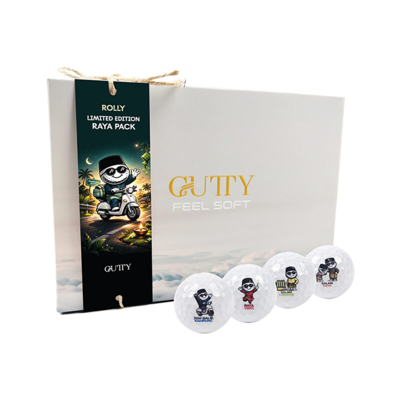 Gutty Feel Soft Golf Ball (Limited Edition) – Rolly – Raya Pack