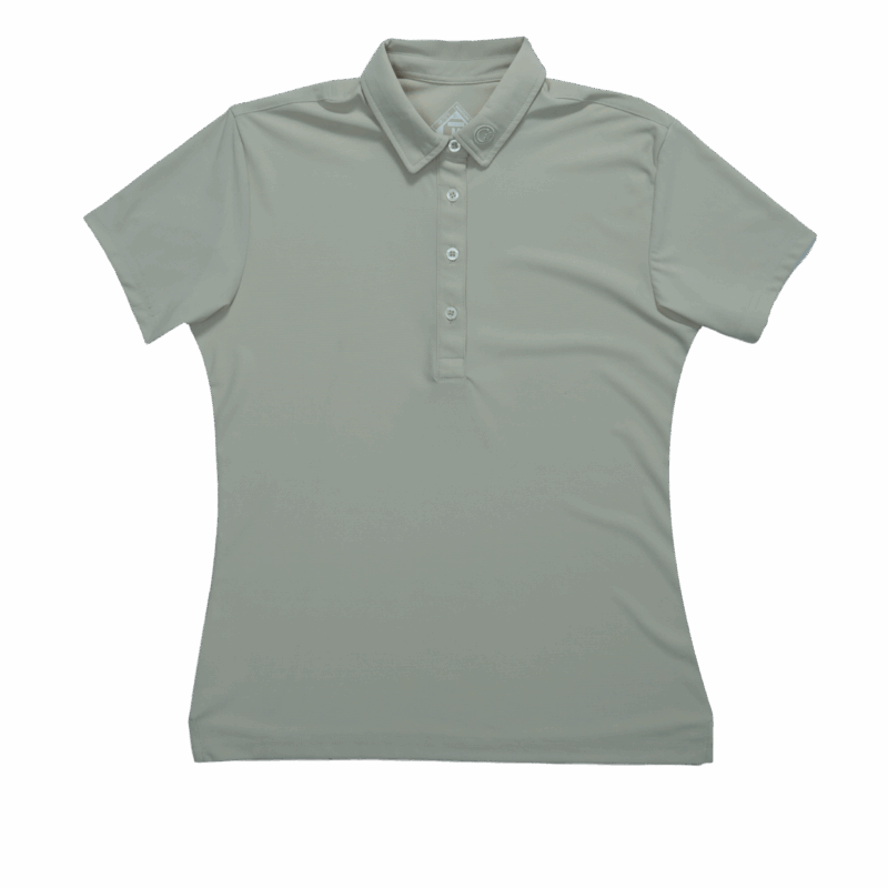 Gutty Performance Women's Golf Polo - Khaki