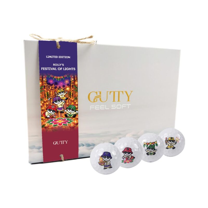Gutty Feel Soft Golf Ball (Limited Edition) - Rolly - Festival of Lights